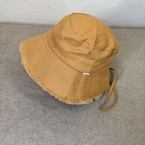 Hemlock Bali Bucket Hat Wide Brim Unisex Khaki Adventure Travel Size S NEW